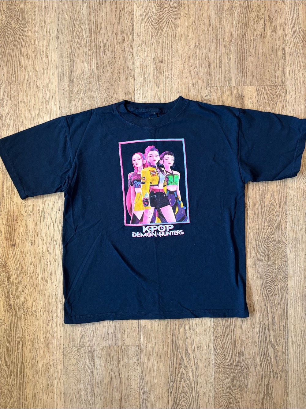 KPOP Demon Hunters Graphic Tee - Black